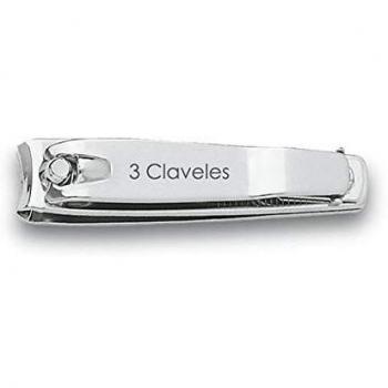 3 Claveles Nagel trimmer mit Feile (6 cm)