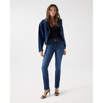 Salsa Jeans VAQUEROS SECRET PUSH IN SLIM EFECTOS LAVADO