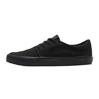 DC Trase Tx Skate Shoes, Men's, Black, 9.5 UK