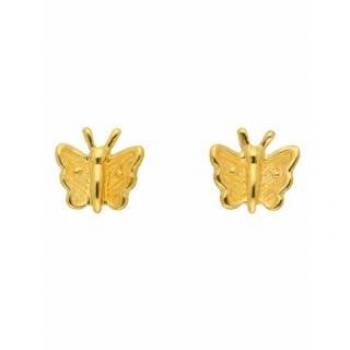 Adelia's Goldschmuck Damen Ohrstecker Schmetterling 333