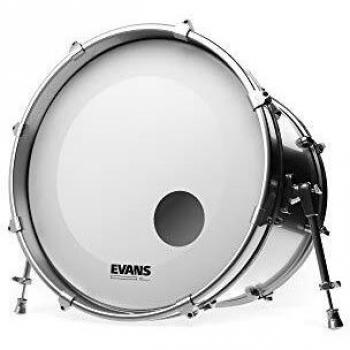 Evans EQ3 Resonant Coated White Bass Drum Head 22