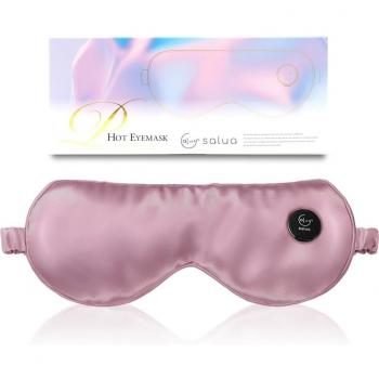 Amethyst Purple Premium Silk Eye Mask – 6A USB Rechargeable