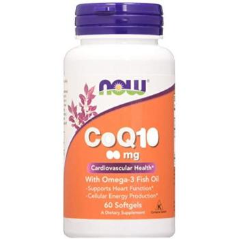 NOW Foods CoQ10 60 mg & Omega‑3