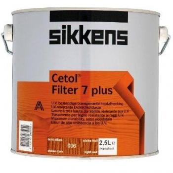 Sikkens Cetol Filter 7 Plus Translucent Woodstain Light Oak 2.5 litre SIKCF7PLO2