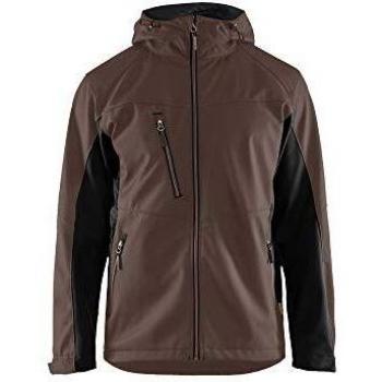 Blaklader 47532516 Gilet à coque souple – Noir & Marron – XXL