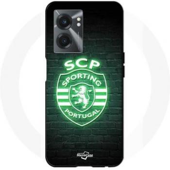 Coque Realme V23 SCP Negro Brillante Sporting