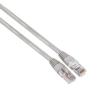 Hama cable de red 5 m Cat5e U/UTP Gris