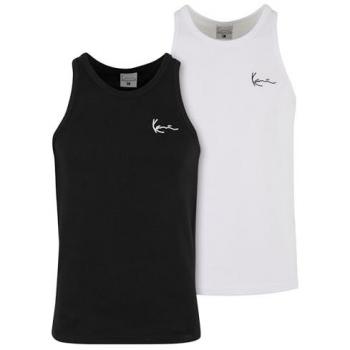 KARL KANI 2er-Pack Tanktops mit Label-Stitching