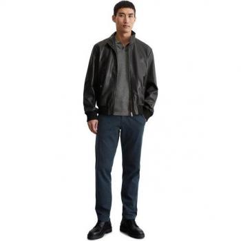 Elegante Lederjacke von Marc O'Polo, Regular Fit, Schwarz, Gr. 54