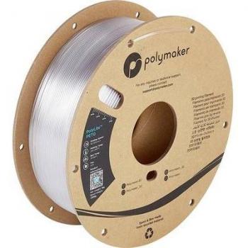 PolyLite PETG 2,85 mm – 1 kg Transparent, hohe Festigkeit, hitzebeständiger Filament