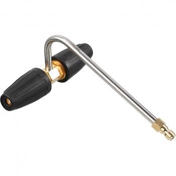 Gutter Cleaning Pressure Washer Attachment, 2 Turbo Nozzles, 1/4 Inch Quick Connect, 3300 PSI