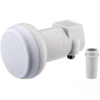 Goobay HDTV Single LNB, digitaler Satelliten-LNB für 1 Teilnehmer