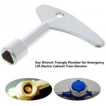 Llave Inglesa Triangular para Elevador de Emergencia, Fácil de Usar HG12545