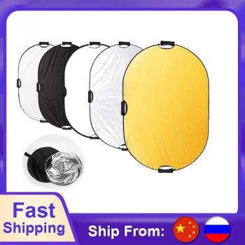 Selens 5 in 1 Portable Multi Photography Reflector/Diffuser Kit 40x60/100x150CM