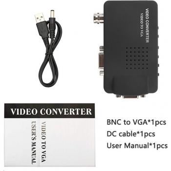 Adaptateur Wiistar pour PC avec entrée BNC et S-vidéo