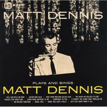Concert Intime : Matt Dennis Joue & Chante