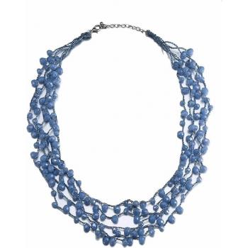 INKDEW Women's Multicolor Beads Jewelry Necklace