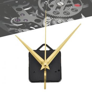 22mm Black Quartz Clock Mechanism Replacement Kit