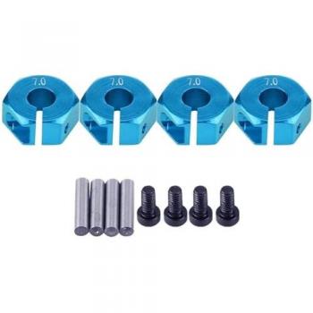 YUNIQUE Durable Metal Hex Adapters (12 mm) – 4 Unit Set