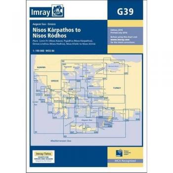 Imray Chart: Nisos Karpathos To Nisos Rodhos (G Series) (Paperback)