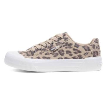Rocket Dog Animal Print Cheery Dexter Damen Canvas Cotton Trainers