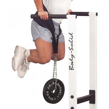 Body-Solid Athletic Dip Belt in Black