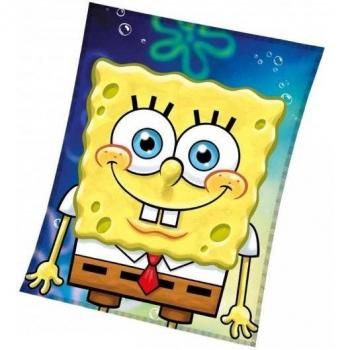 Manta Bob Esponja Vellón Suave