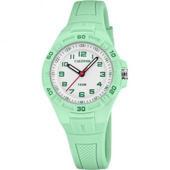 Calypso Reloj de niño K5832/1 Junior Collection de caucho verde