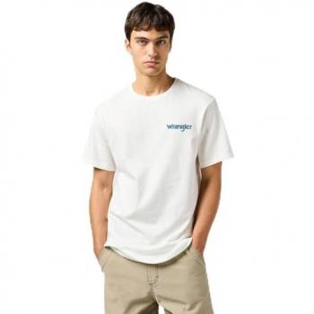 Camiseta relajada de hombre Wrangler con estampado trasero
