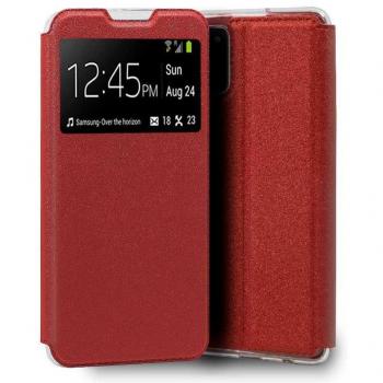 Poche Protectrice Rouge Simple pour Samsung Galaxy A02s