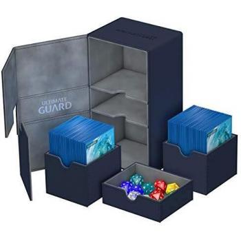 Ultimate Guard Taille Standard xenoskin 200 Plus Double Deck Flip-n-Tray Étui (Rouge)