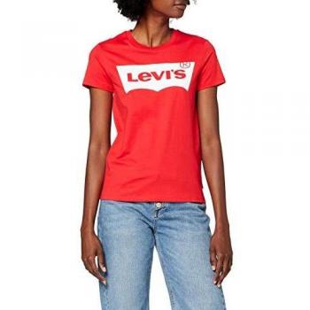 Levi's The Perfect Tee T-shirt Donna, Rosso, S