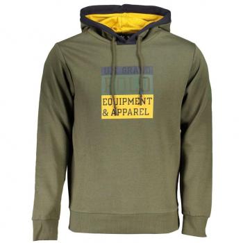 US Grand Polo Herren Sweatshirt Grün – gefüttert und stilvoll