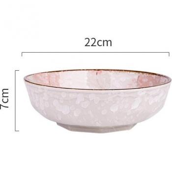 Snow Sakura Kitchen Tableware Plate