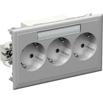 Schneider Electric 5940113 Master Steckdose 3-fach