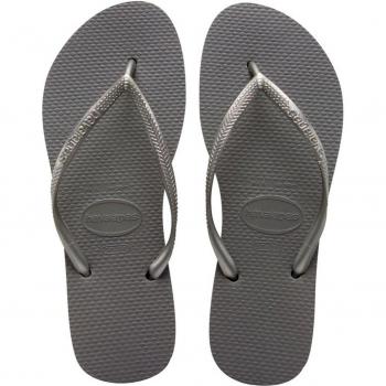 Havaianas Slim, Sandali, Grigio (Steel Grey), Standard Fit, 31/32 EU