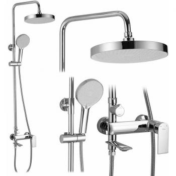 Chrome Elegance Shower Set by Veneta (REA Model)