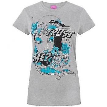 T-shirt Gris Confía en Mí para Mujeres de Aladino