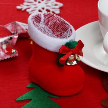 Botas decorativas de Papá Noel