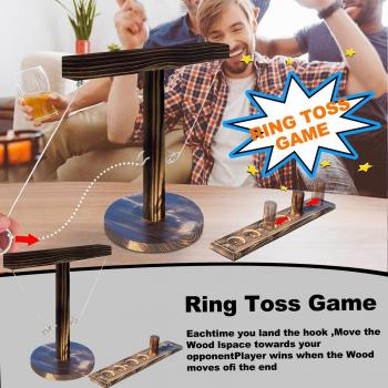 Juego de Madera para Pasar Anillos