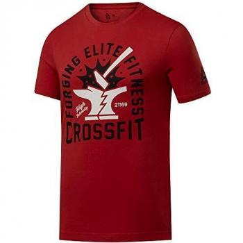 T-Shirt Reebok CF Anvil Graphic à Manches Courtes Homme S Rouge (Legacy Red)