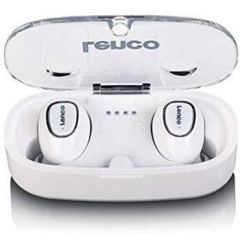Earbuds Bluetooth impermeabili IPX-4, USB, LED Neri