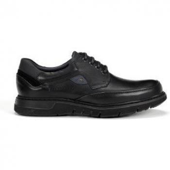 Zapatos de Piel Fluchos Hombre Negro