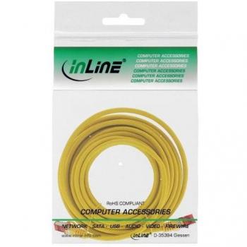 S/FTP PiMF Patchkabel LSOH 5 m Cat.6 Gelb Kupfer