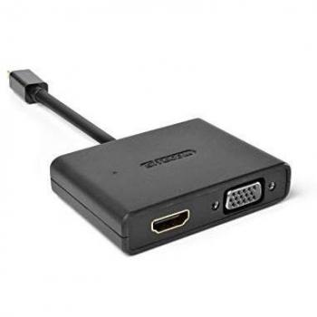 Adattatore da MinidisplayPort a HDMI o VGA Sitecom CN-347, Nero