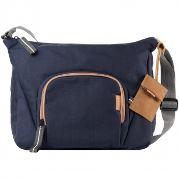 Navy/Copper DSLR Sling Bag with Tablet Pocket – 9.7