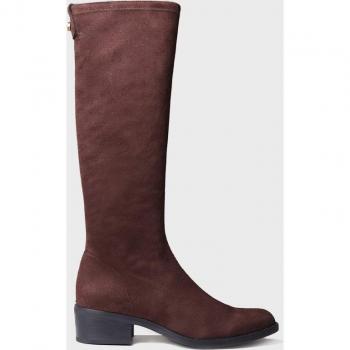 Toni Pons Bota elegante de cuero serraje con suela antiresbalos