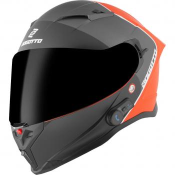 Casco sportivo Bogotto H153 BT in colori contrastanti, L
