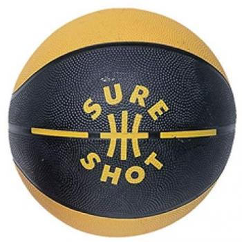 Yellow‑Black RW Target Basketball