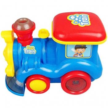 Kids Battery-Powered Steam Train